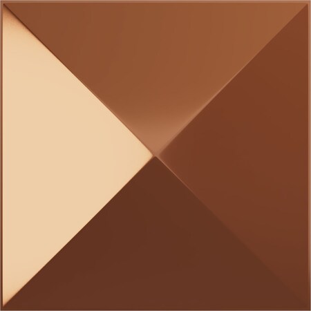 Ekena Millwork 11 7/8in. W x 11 7/8in. H Sellek EnduraWall Decorative 3D Wall Panel Covers 0.98 Sq. Ft. WP12X12SKBCO